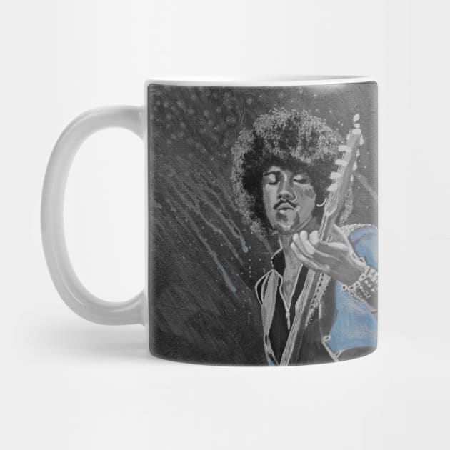 Phil Lynott Blue by JackieJames